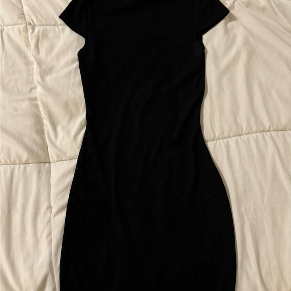 PrettyLittleThing Black Dress Size 0 - Never Worn - Picture 7 of 7